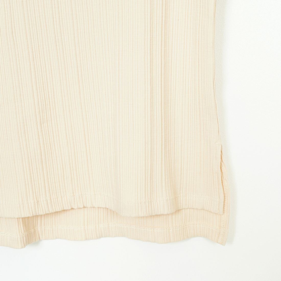 Noir Fabrik [ヌワールファブリック] ボートネック ロングスリーブTシャツ [JFS-C091] LT.BEIGE