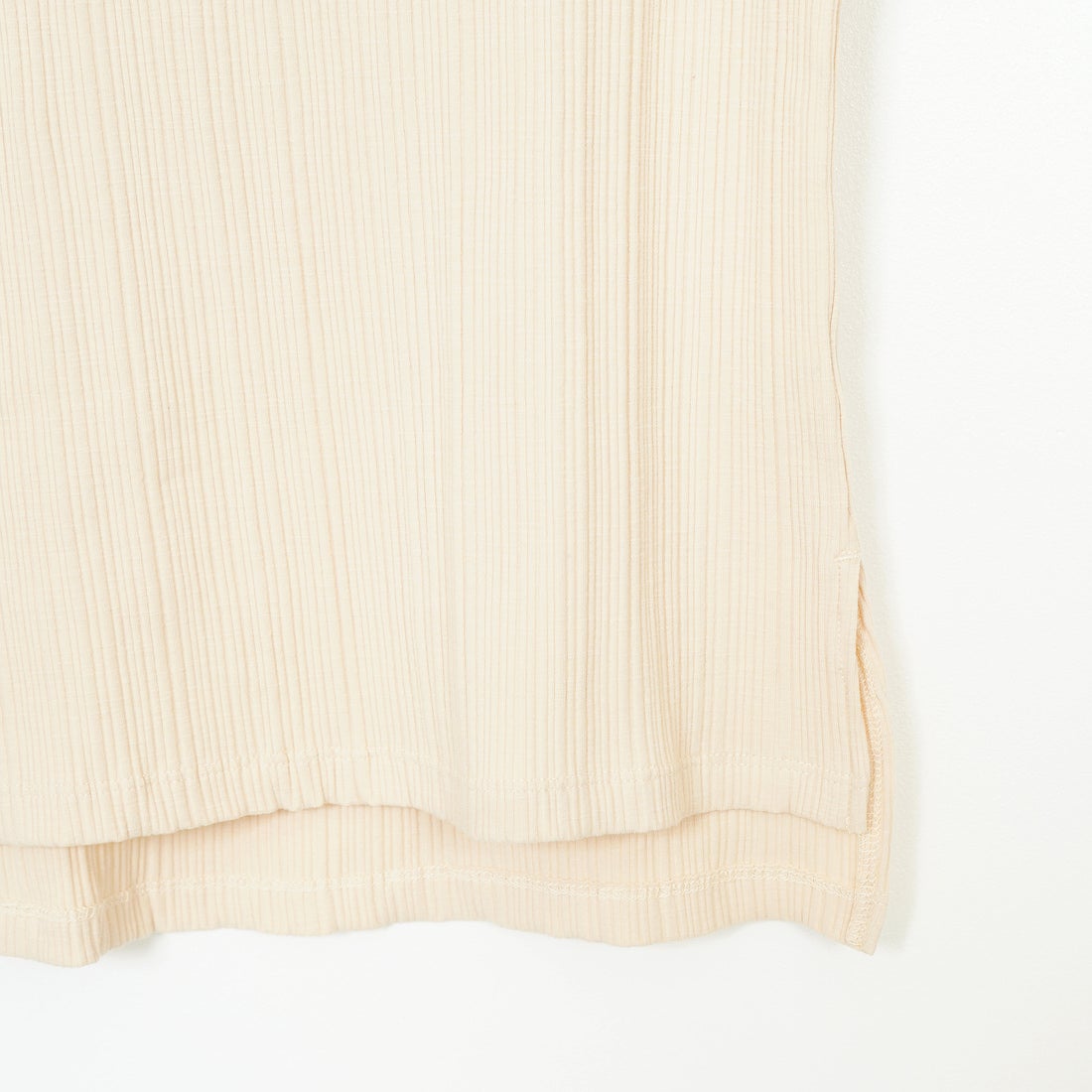 Noir Fabrik [ヌワールファブリック] ボートネック ロングスリーブTシャツ [JFS-C091] LT.BEIGE