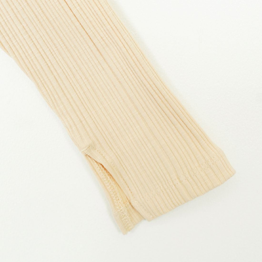 Noir Fabrik [ヌワールファブリック] ボートネック ロングスリーブTシャツ [JFS-C091] LT.BEIGE