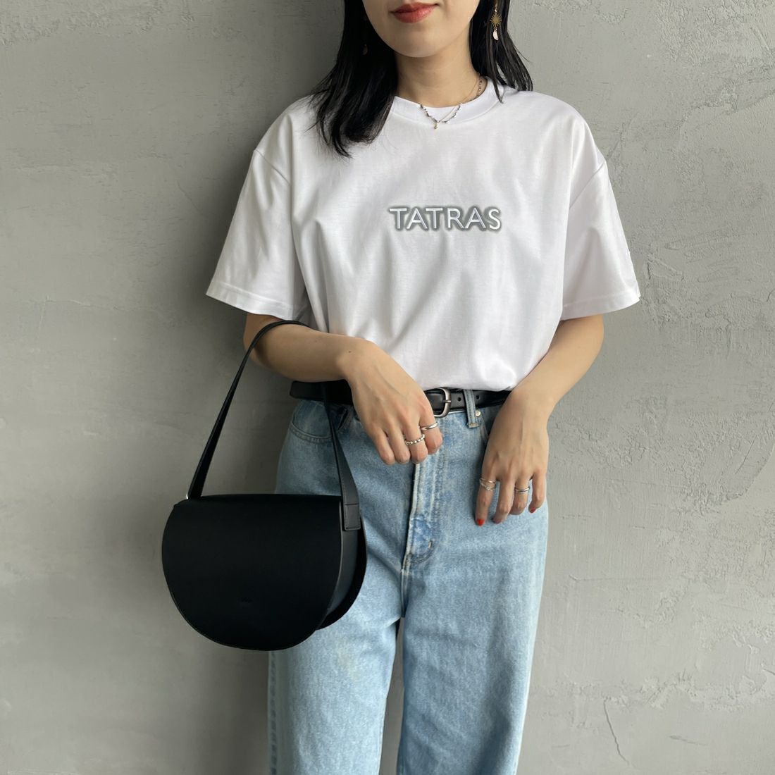 WHITE&&モデル身長：160cm 着用サイズ：1&&