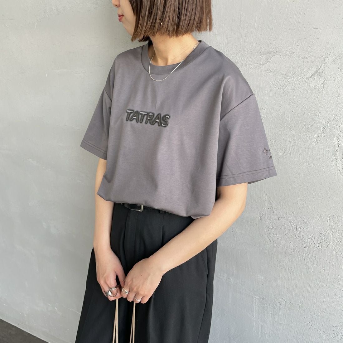 C.GRAY&&モデル身長：159cm 着用サイズ：1&&