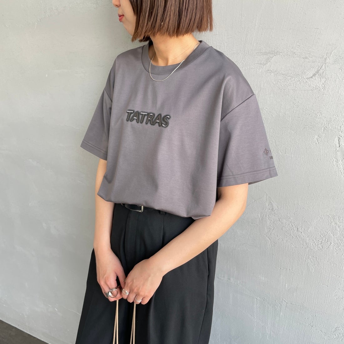 C.GRAY&&モデル身長：159cm 着用サイズ：1&&