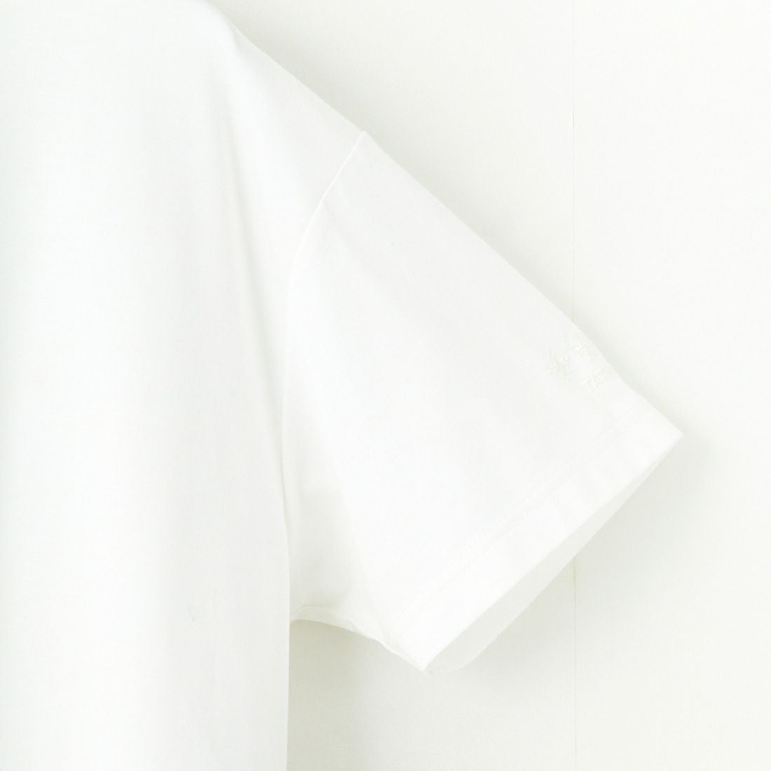 TATRAS [タトラス] 別注 INDEZ ブランドロゴ刺繍Tシャツ [MTIN25S8299-M-JF] WHITE