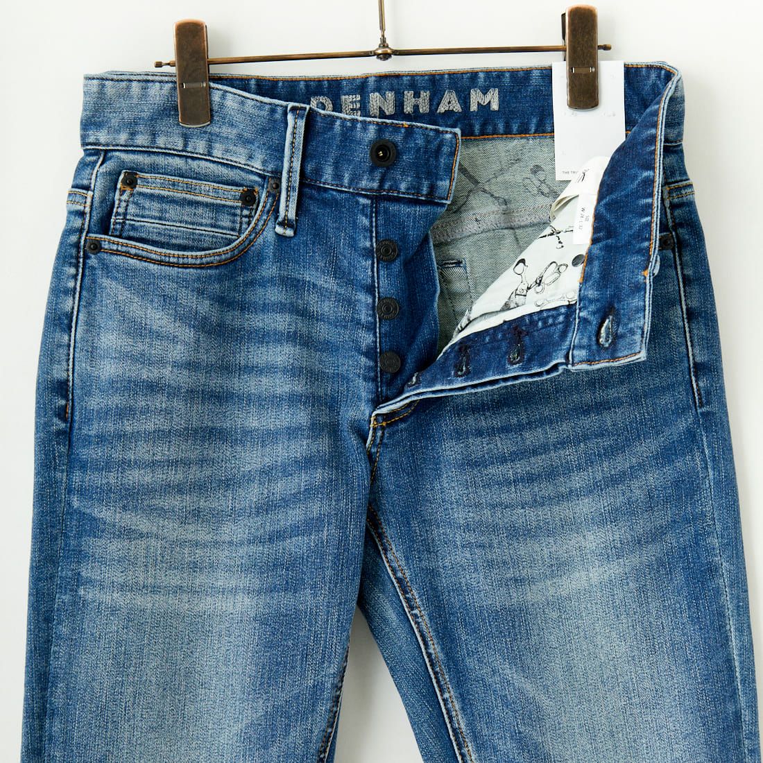 DENHAM [デンハム] スーパースキニージーンズ BOLT [BOLT-FMMBI-CS] MID BLUE