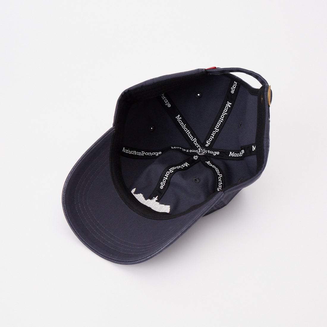 MANHATTAN PORTAGE [マンハッタンポーテージ] ウォッシュドツイル 6パネルキャップ [MP319-25S00] 072 CHARCO