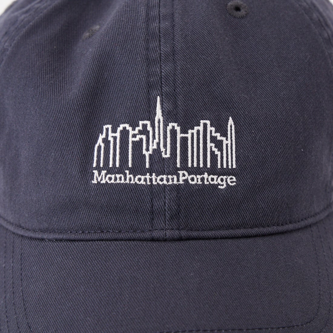 MANHATTAN PORTAGE [マンハッタンポーテージ] ウォッシュドツイル 6パネルキャップ [MP319-25S00] 072 CHARCO
