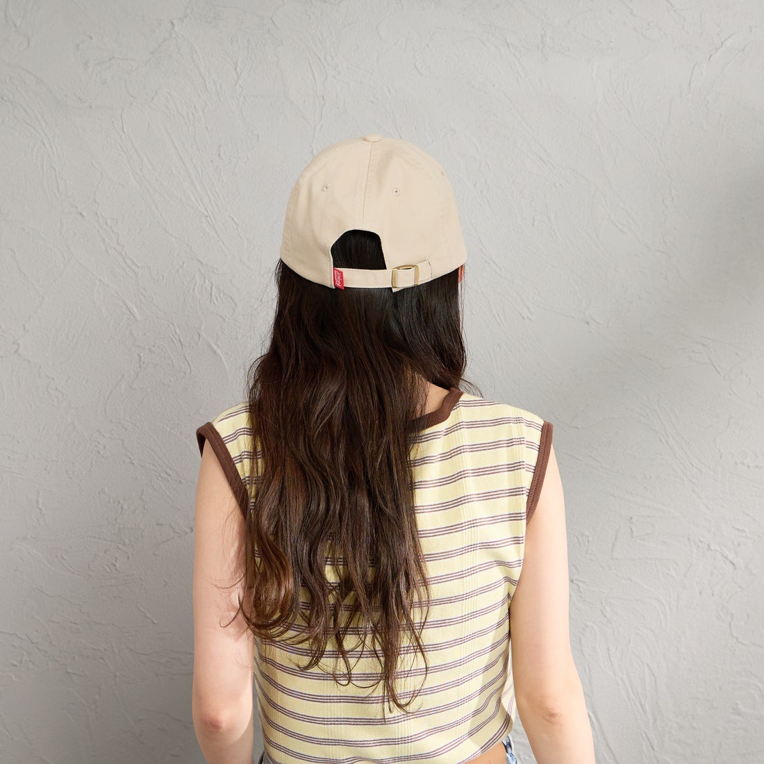 MANHATTAN PORTAGE [マンハッタンポーテージ] ウォッシュドツイル 6パネルキャップ [MP319-25S00] 006 BEIGE
