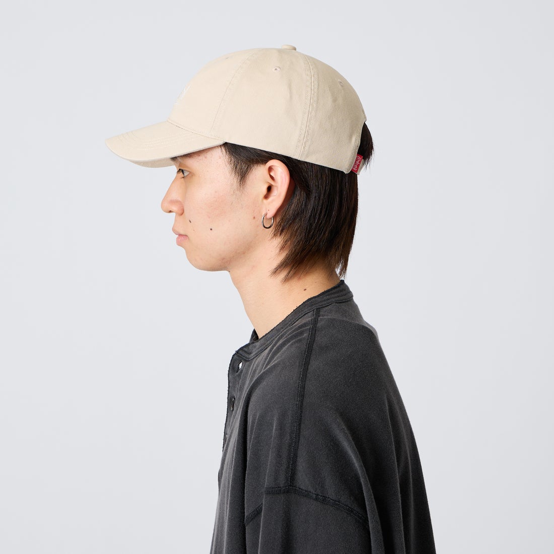 MANHATTAN PORTAGE [マンハッタンポーテージ] ウォッシュドツイル 6パネルキャップ [MP319-25S00] 006 BEIGE