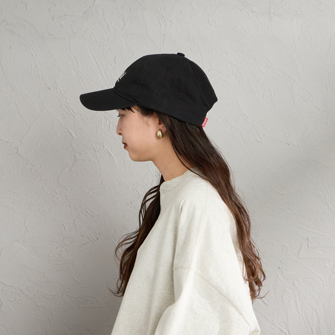 MANHATTAN PORTAGE [マンハッタンポーテージ] ウォッシュドツイル 6パネルキャップ [MP319-25S00] 011 BLACK
