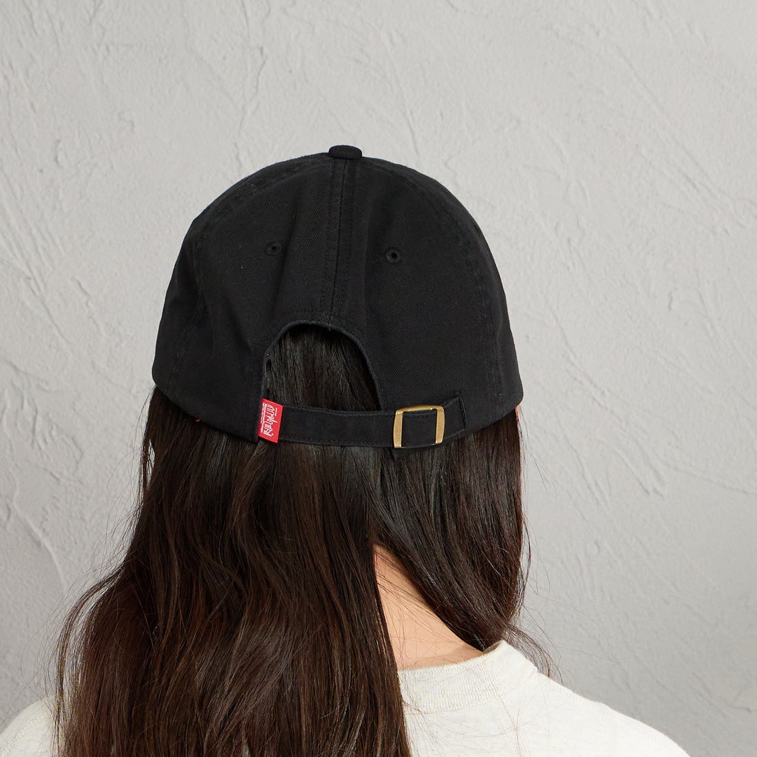 MANHATTAN PORTAGE [マンハッタンポーテージ] ウォッシュドツイル 6パネルキャップ [MP319-25S00] 011 BLACK