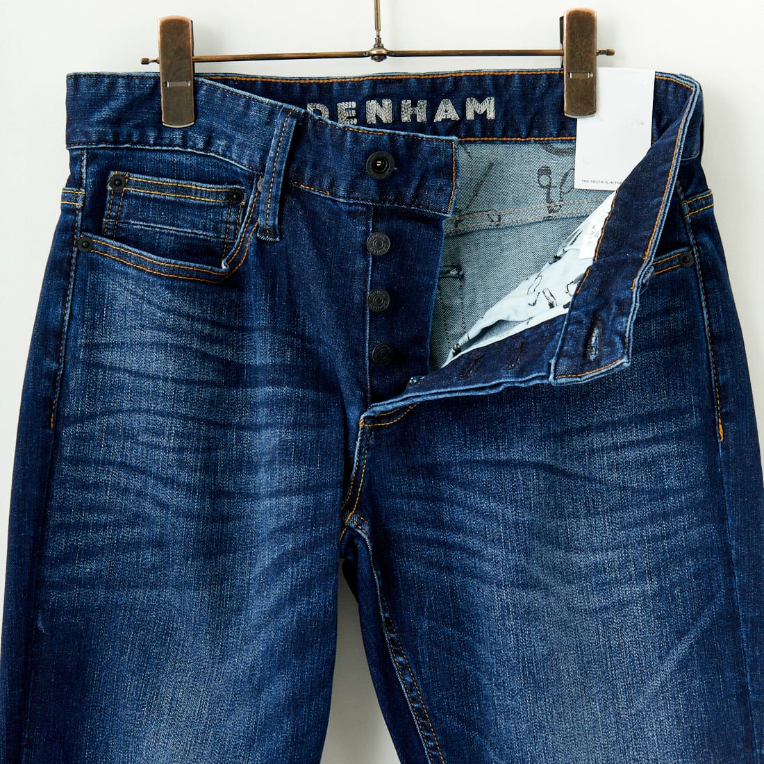 DENHAM [デンハム] スリムフィットジーンズ RAZOR [RAZOR-FMDBI-CS] DARK BLUE