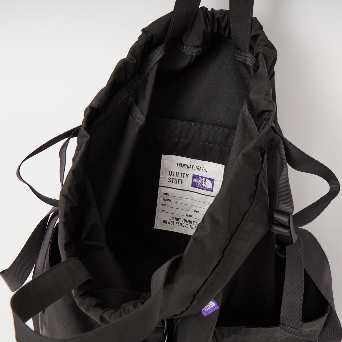 THE NORTH FACE PURPLE LABEL [ザ ノースフェイス パープルレーベル] マウンテンウィンドデイパック [N25SO076] K BLACK