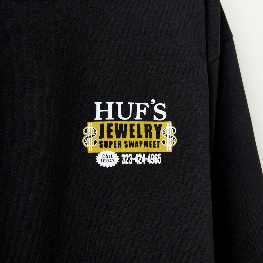 HUF [ハフ] 長袖Tシャツ [TS02392] BLACK