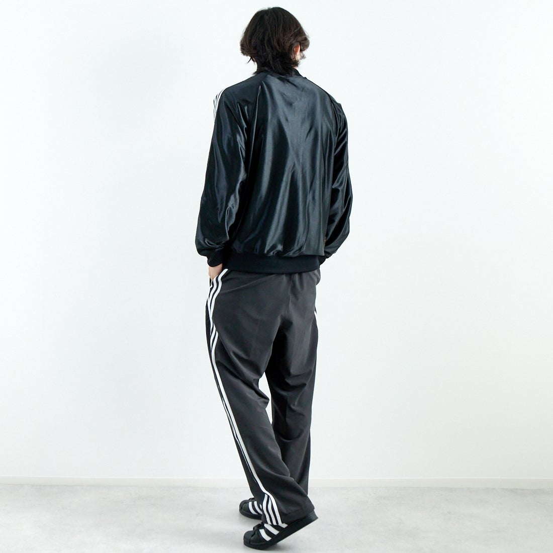 adidas Originals [アディダス オリジナルス] ORI トラックパンツ [DB102] JX8968 &&モデル身長：179cm 着用サイズ：L&&