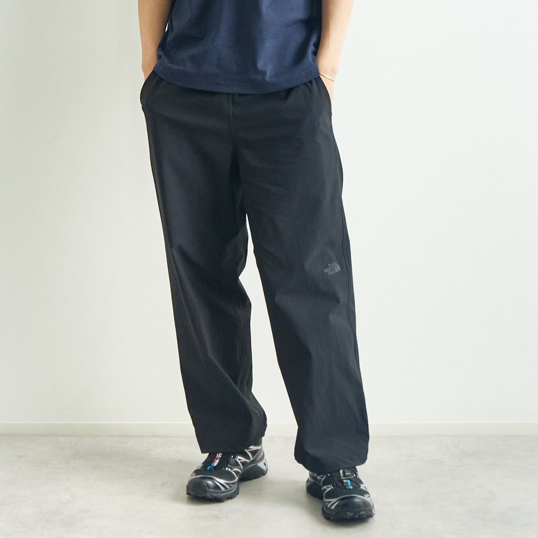 THE NORTH FACE [ザ ノースフェイス] ヴェイグラントロングパンツ [NB12583] K &&モデル身長：179cm 着用サイズ：L&&