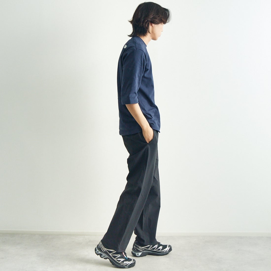 THE NORTH FACE [ザ ノースフェイス] ヴェイグラントロングパンツ [NB12583] K &&モデル身長：179cm 着用サイズ：L&&
