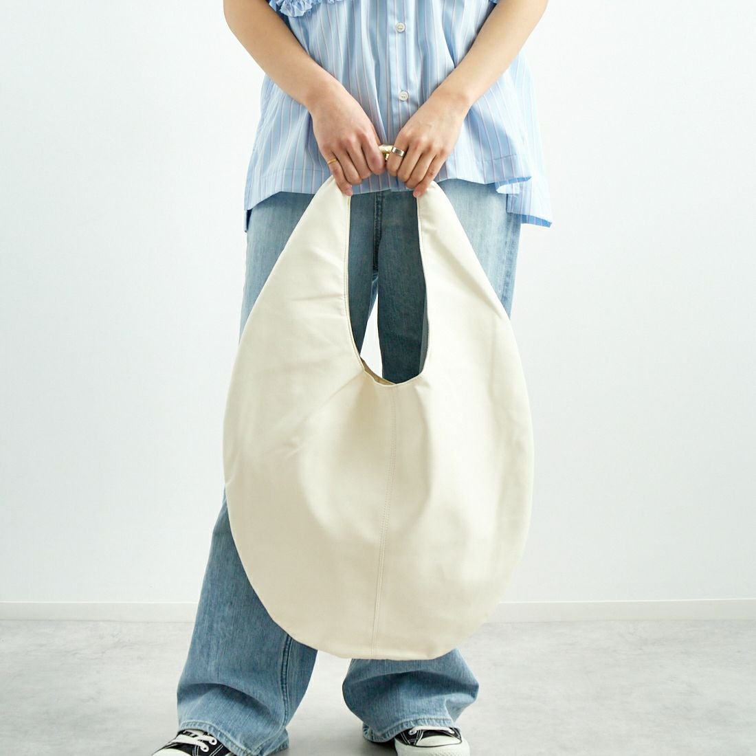 LE VERNIS [ル・ベルニ] SCULPTUREバッグ M [234-210514]｜ジーンズ