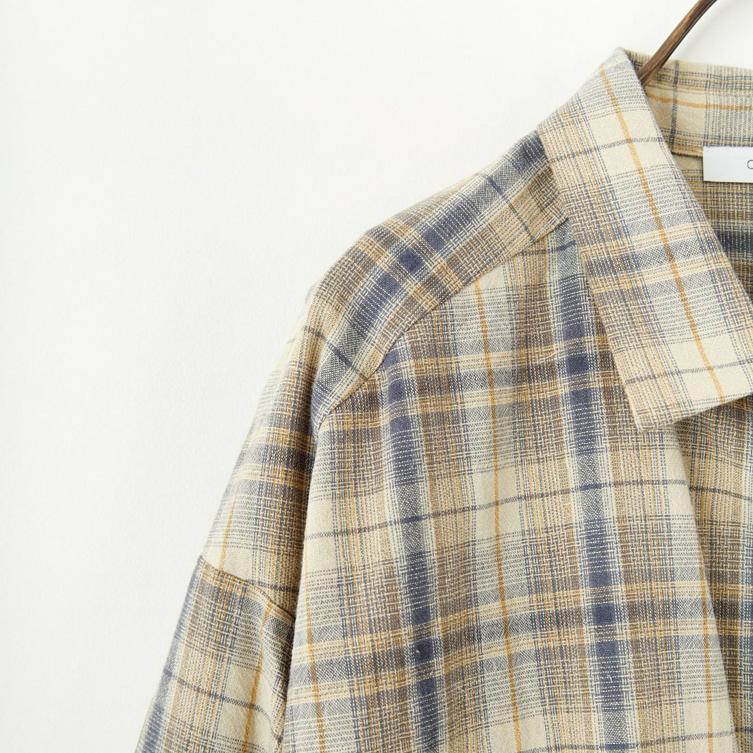 CHIGNON [シニヨン] チェック2WAYシャツ [1651-005KK] BEIGE