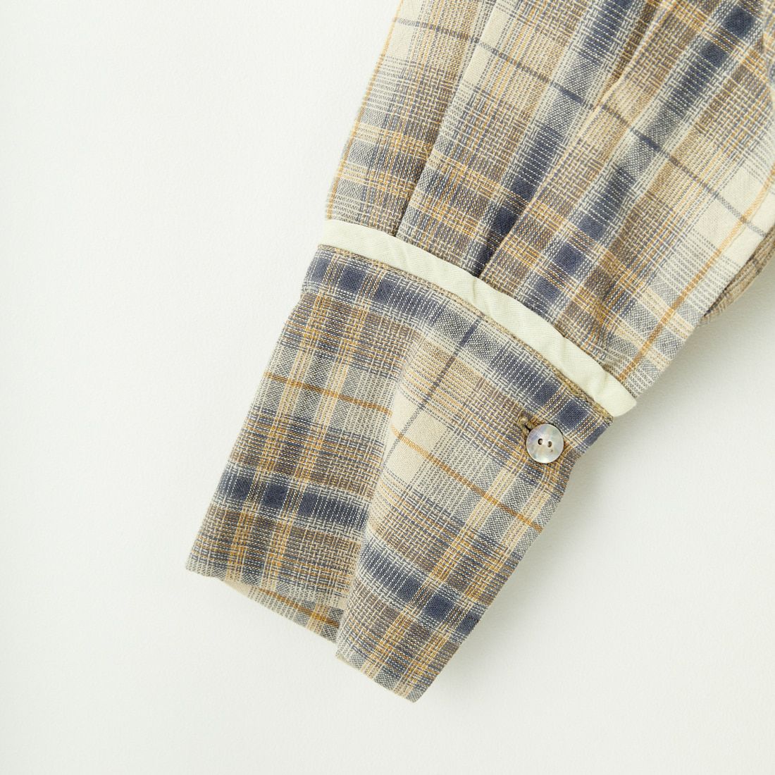 CHIGNON [シニヨン] チェック2WAYシャツ [1651-005KK] BEIGE