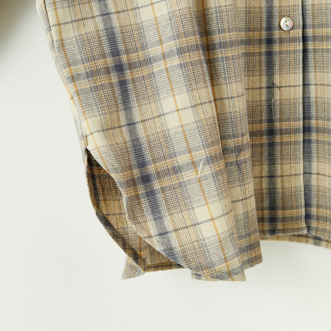 CHIGNON [シニヨン] チェック2WAYシャツ [1651-005KK] BEIGE