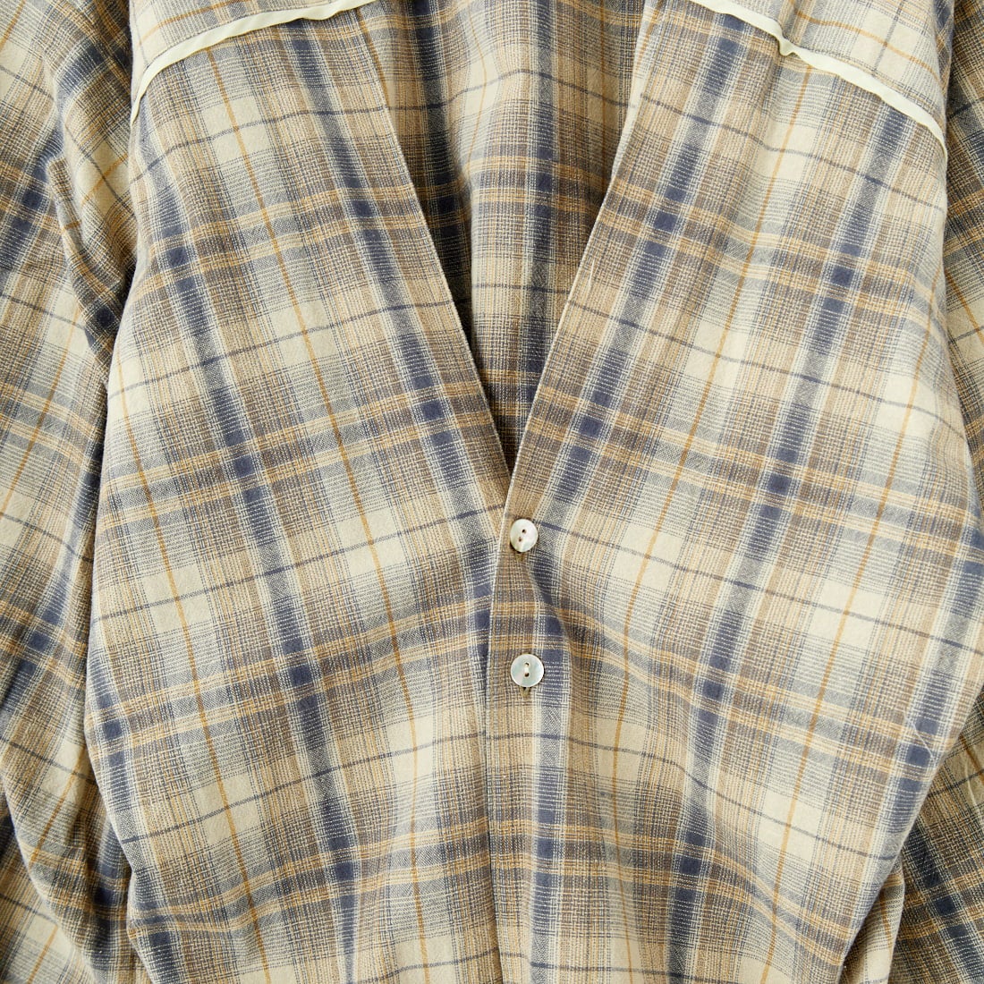 CHIGNON [シニヨン] チェック2WAYシャツ [1651-005KK] BEIGE