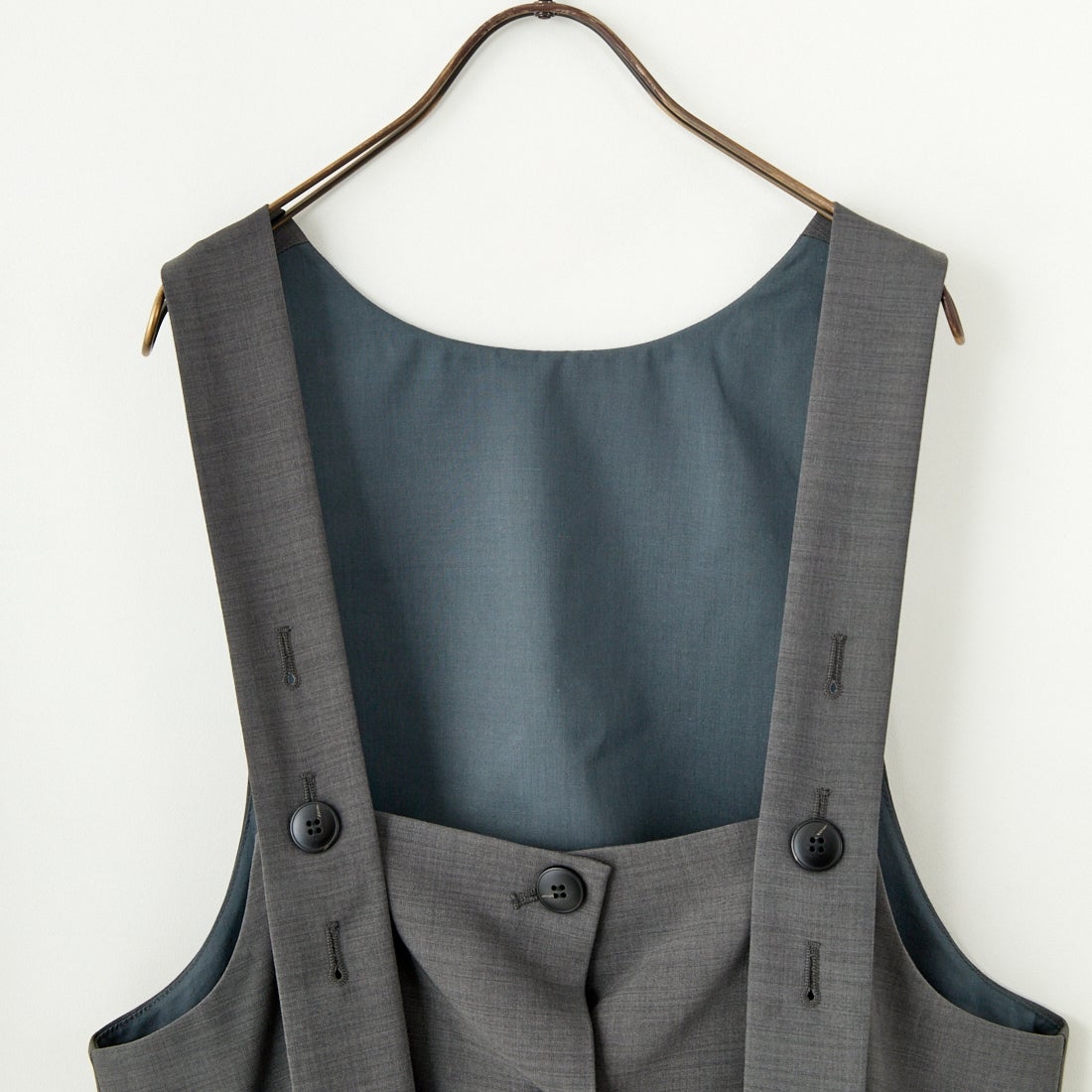 CHIGNON [シニヨン] 2WAYチュニックベスト [4151-029MK] CHARCOAL