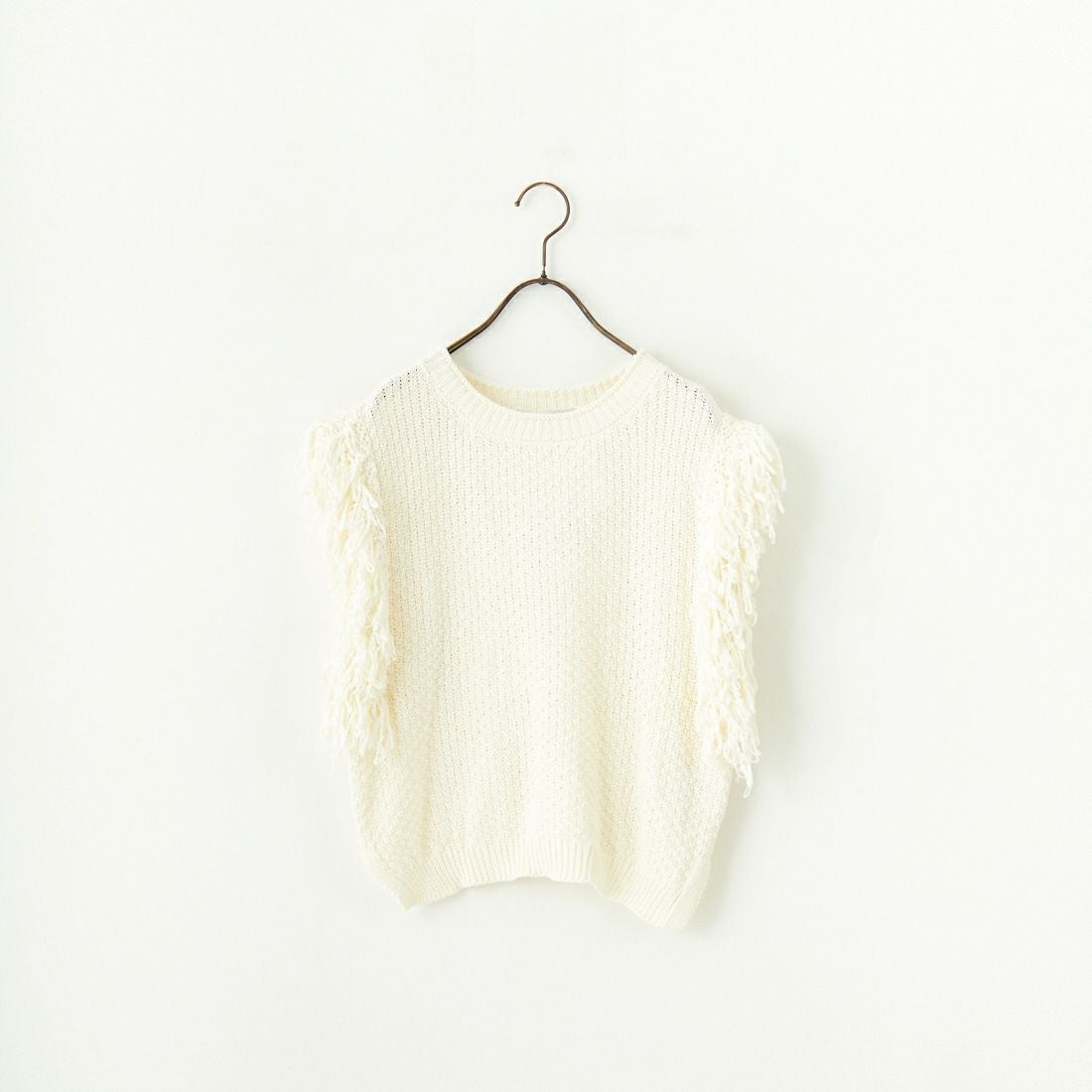 CHIGNON [シニヨン] フリンジパネルベスト [9151-051DP] O.WHITE