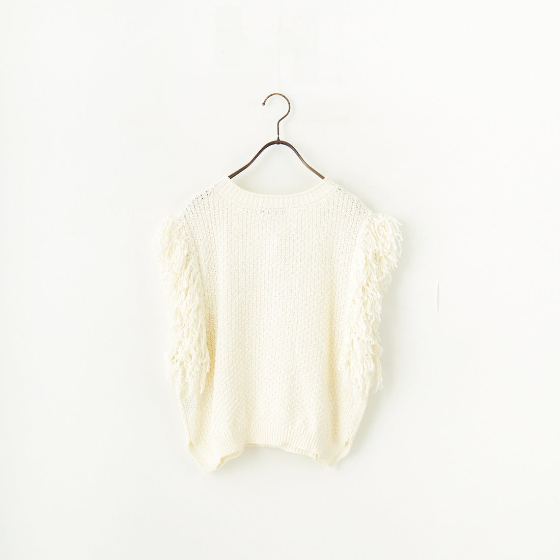 CHIGNON [シニヨン] フリンジパネルベスト [9151-051DP] O.WHITE