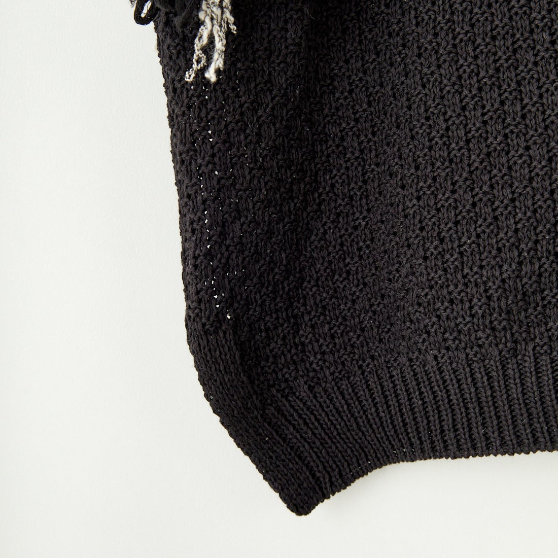 CHIGNON [シニヨン] フリンジパネルベスト [9151-051DP] BLACK