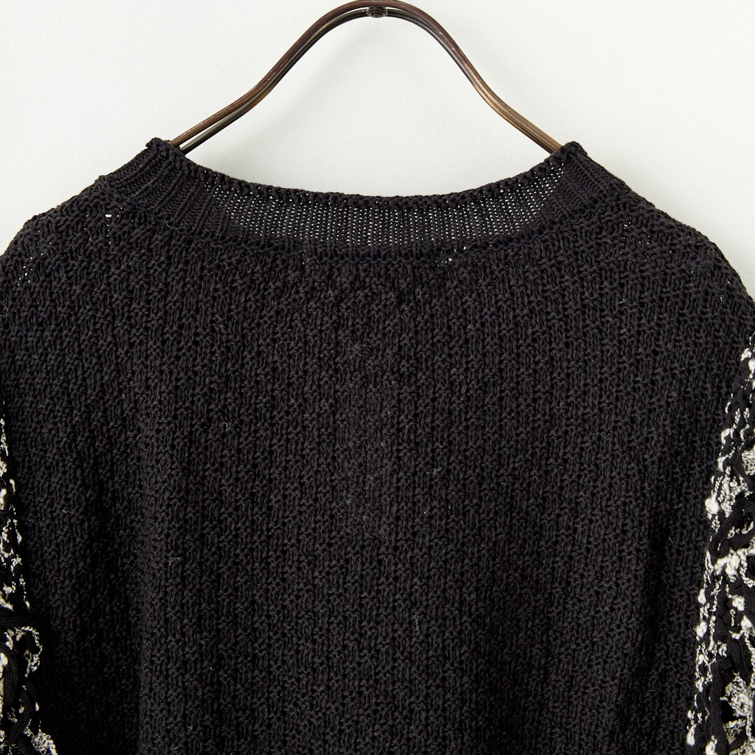 CHIGNON [シニヨン] フリンジパネルベスト [9151-051DP] BLACK