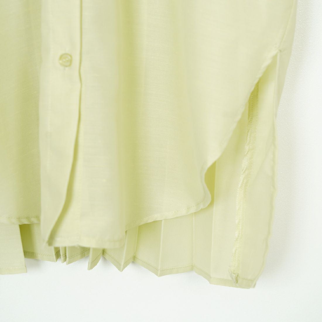 Jf Ready Made [ジェイエフレディメイド] ウシロプリーツ レギュラーシャツ [8859302-01] 71 ﾗｲﾄｸﾞﾘｰ