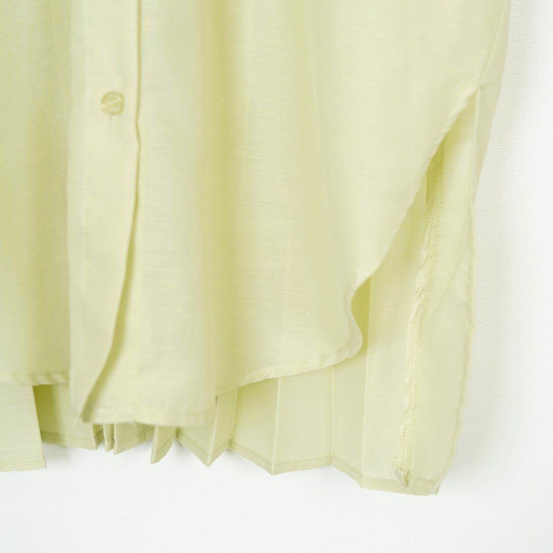 Jf Ready Made [ジェイエフレディメイド] ウシロプリーツ レギュラーシャツ [8859302-01] 71 ﾗｲﾄｸﾞﾘｰ