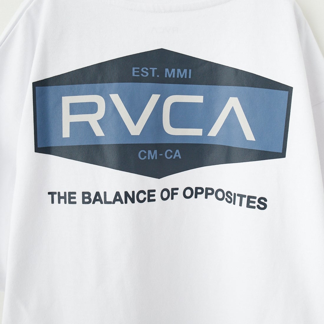 RVCA [ルーカ] ILL HEXロゴショートスリーブTシャツ [BF041-252] WHT