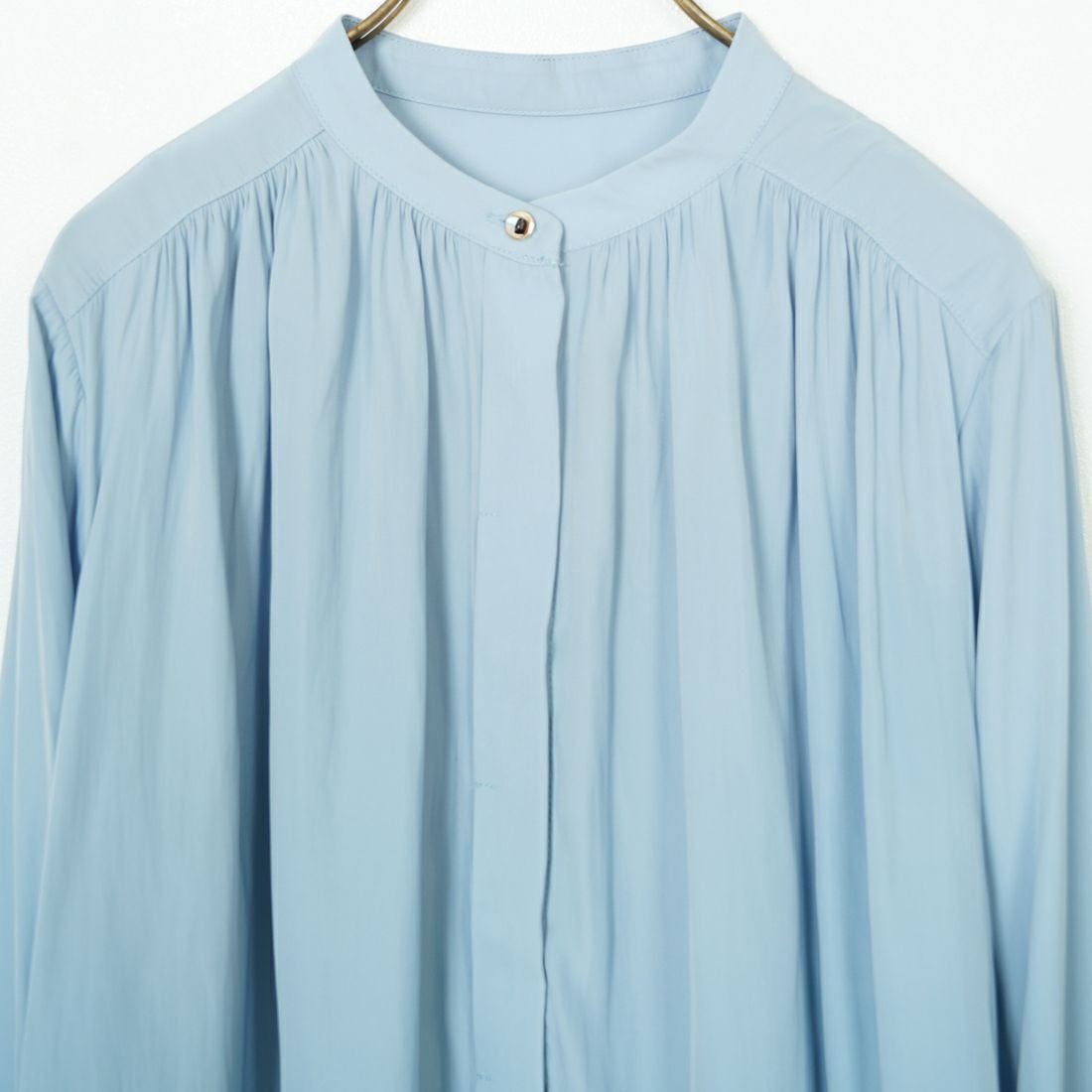 Jf Ready Made [ジェイエフレディメイド] パウダーサテンブラウス [8555344-02] 81 ｻｯｸｽ