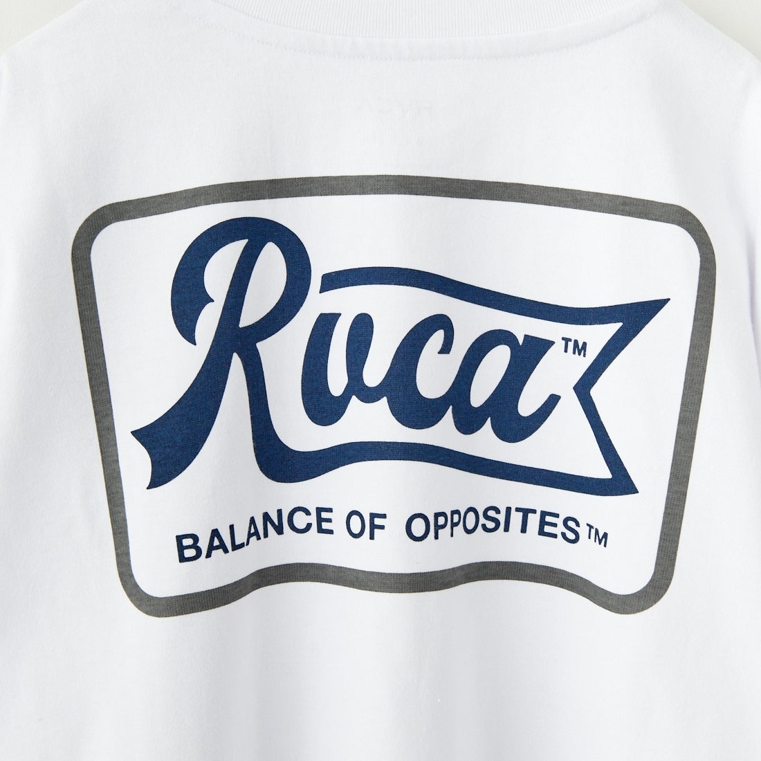 RVCA [ルーカ] PENスクリプトロゴショートスリーブTシャツ [BF041-253] WHT