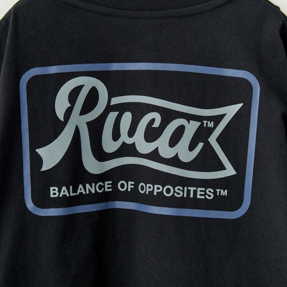 RVCA [ルーカ] PENスクリプトロゴショートスリーブTシャツ [BF041-253] BLK