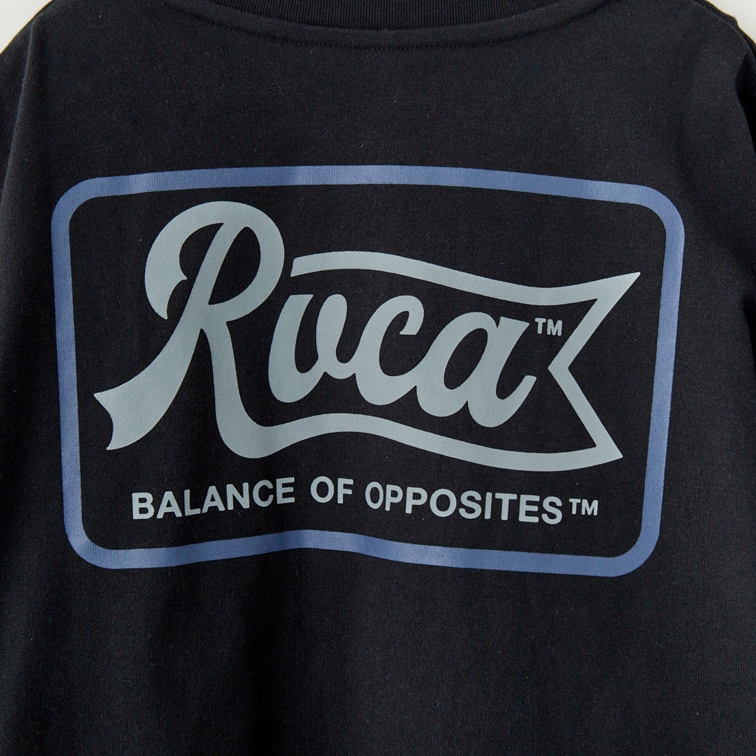 RVCA [ルーカ] PENスクリプトロゴショートスリーブTシャツ [BF041-253] BLK