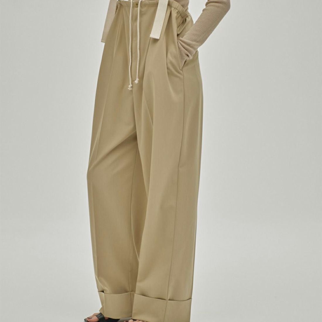 TODAYFUL [トゥデイフル] サスペンダーハイウエストパンツ [12510703] SAGE