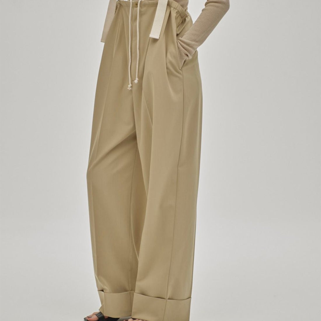 TODAYFUL [トゥデイフル] サスペンダーハイウエストパンツ [12510703] SAGE