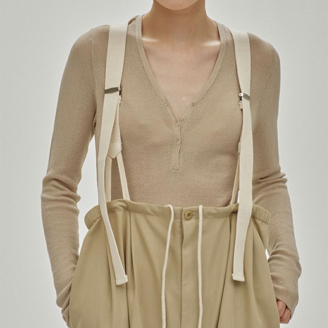 TODAYFUL [トゥデイフル] サスペンダーハイウエストパンツ [12510703