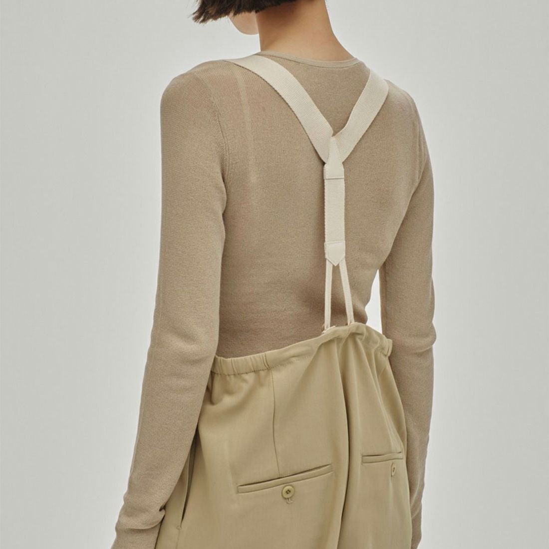 TODAYFUL [トゥデイフル] サスペンダーハイウエストパンツ [12510703