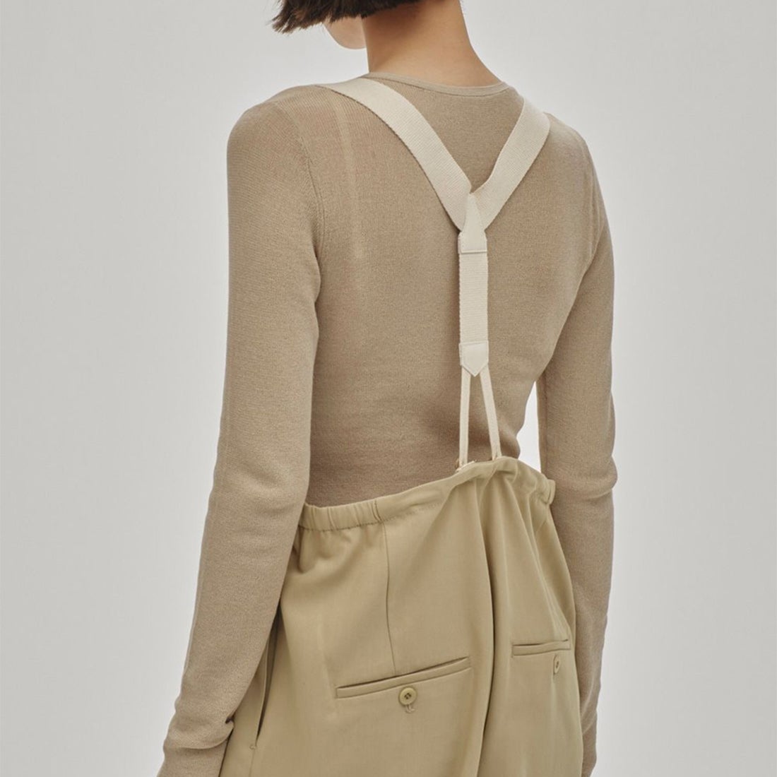 TODAYFUL [トゥデイフル] サスペンダーハイウエストパンツ [12510703] SAGE