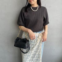 Dﾌﾞﾗｳﾝ&&モデル身長：160cm 着用サイズ：ONE SIZE&&