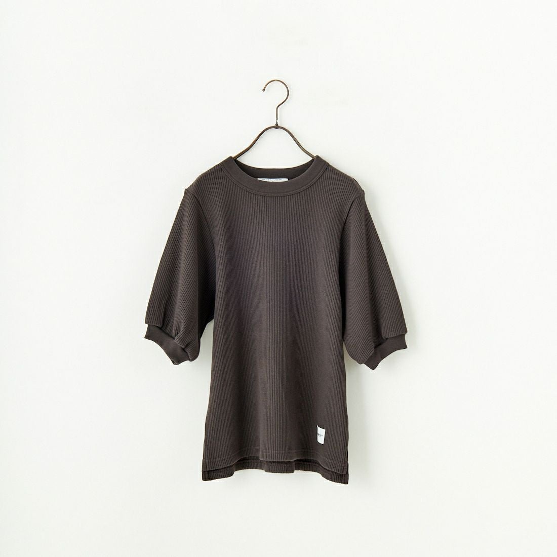 Americana [アメリカーナ] ヴィンテージリブ ショートスリーブTシャツ [BRF-749A] Dﾌﾞﾗｳﾝ