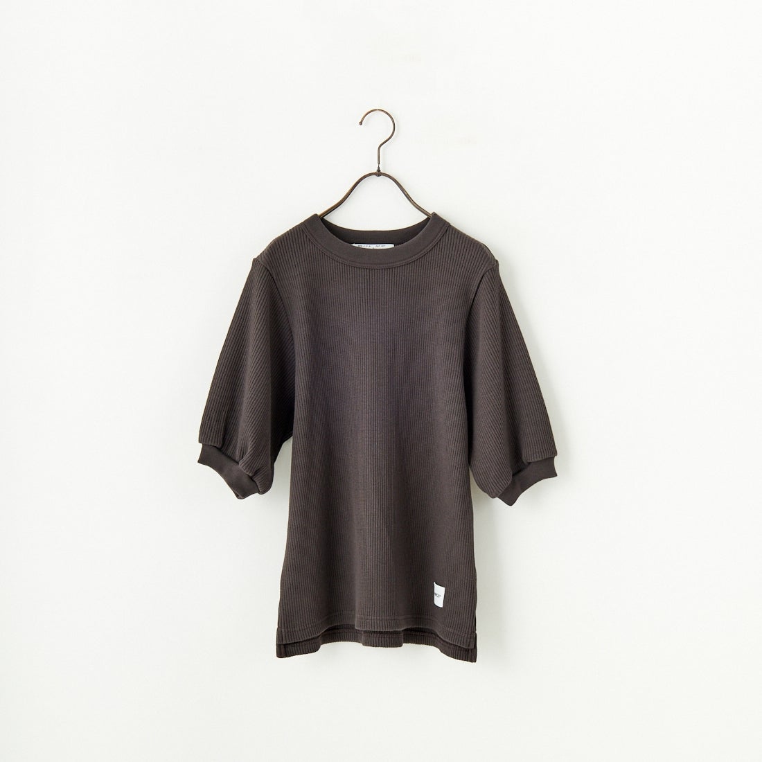 Americana [アメリカーナ] ヴィンテージリブ ショートスリーブTシャツ [BRF-749A] Dﾌﾞﾗｳﾝ