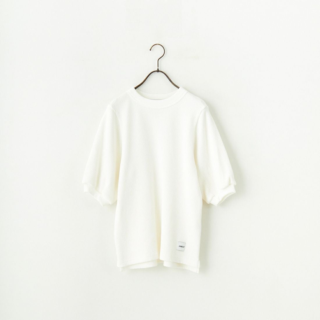 Americana [アメリカーナ] ヴィンテージリブ ショートスリーブTシャツ [BRF-749A] ｵﾌﾎﾜｲﾄ