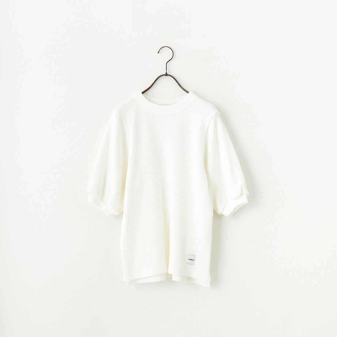 Americana [アメリカーナ] ヴィンテージリブ ショートスリーブTシャツ [BRF-749A] ｵﾌﾎﾜｲﾄ