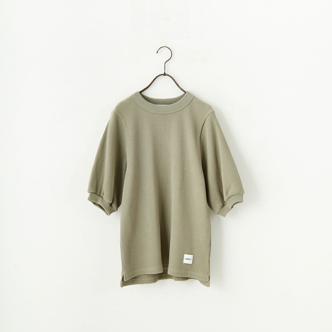 Americana [アメリカーナ] ヴィンテージリブ ショートスリーブTシャツ [BRF-749A] ｾｰｼﾞｸﾞﾘｰﾝ