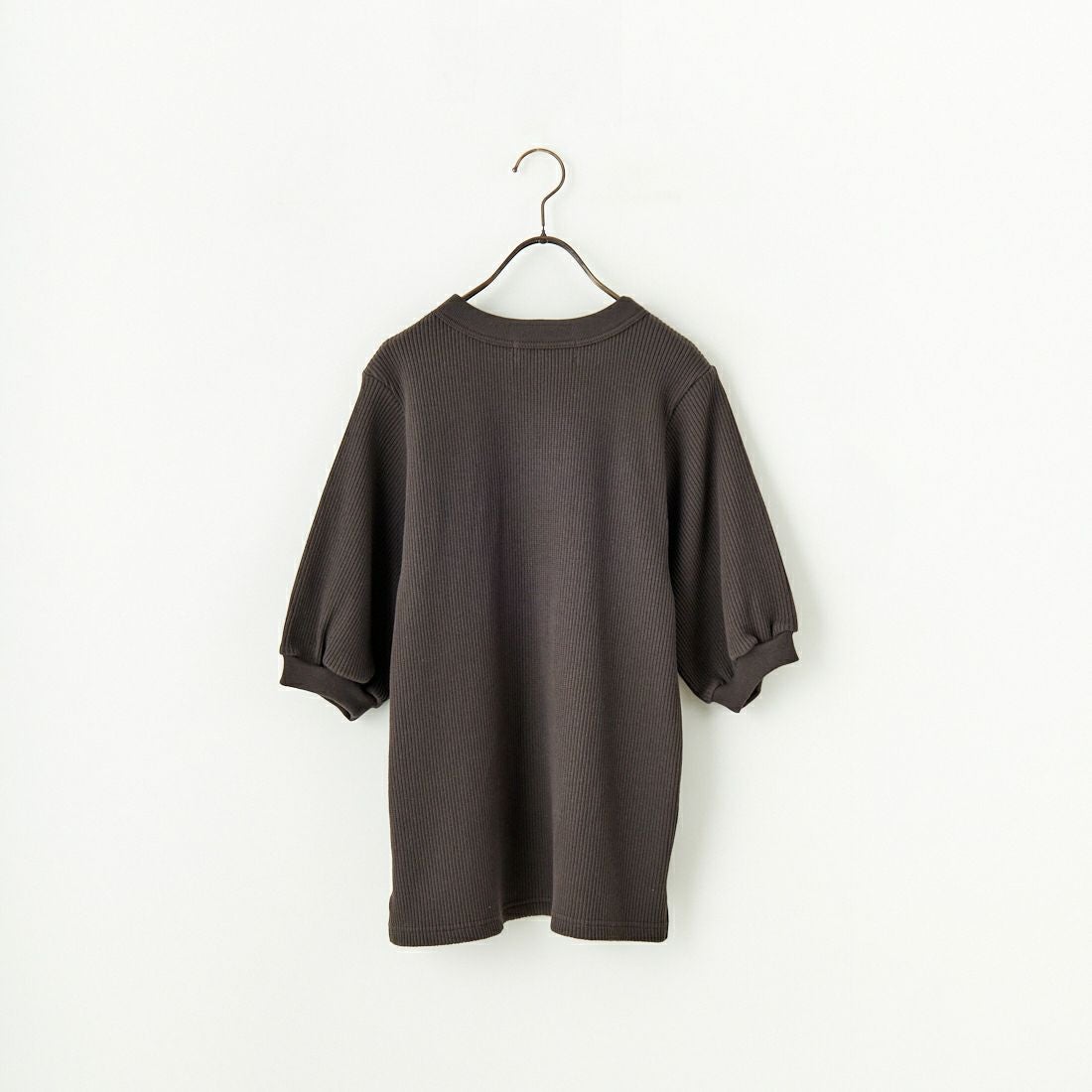 Americana [アメリカーナ] ヴィンテージリブ ショートスリーブTシャツ [BRF-749A] Dﾌﾞﾗｳﾝ