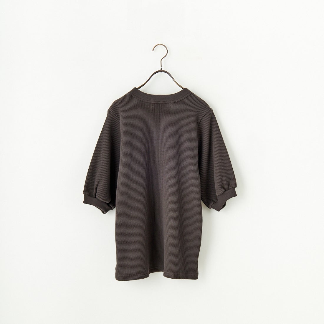 Americana [アメリカーナ] ヴィンテージリブ ショートスリーブTシャツ [BRF-749A] Dﾌﾞﾗｳﾝ